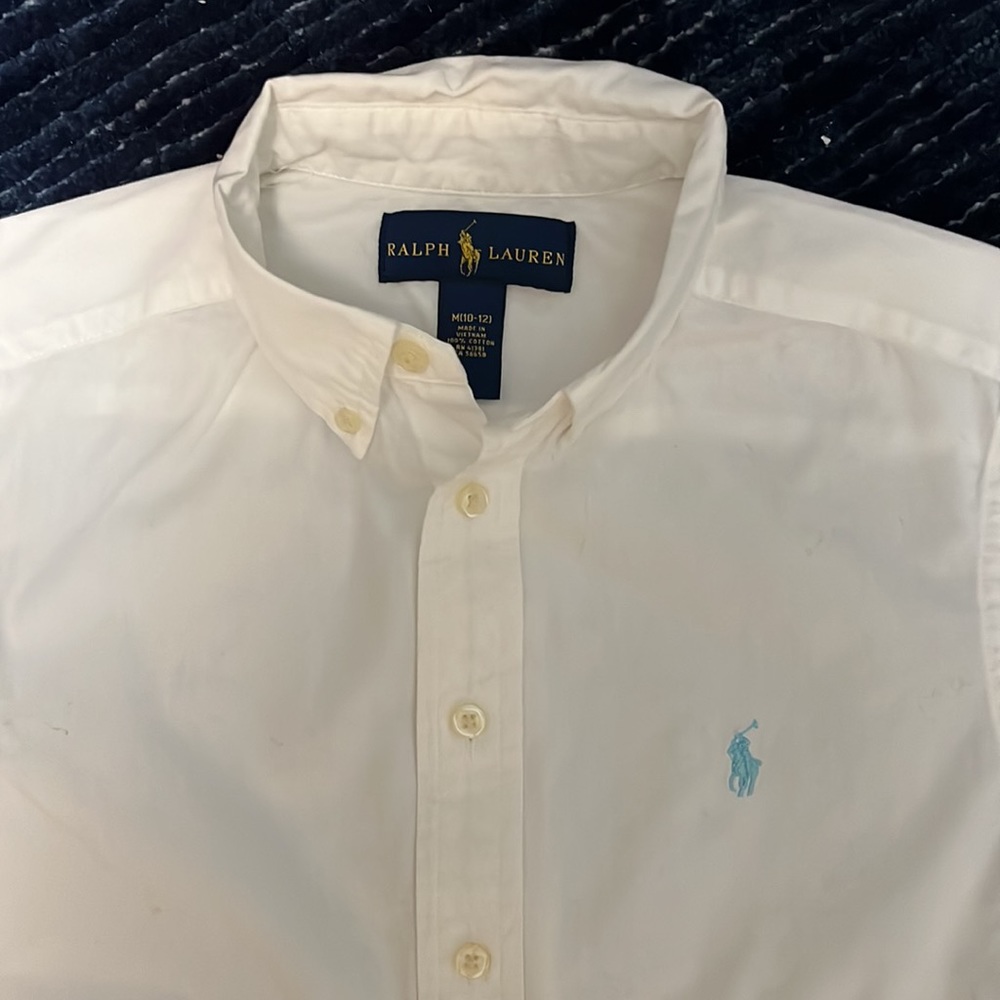 Boy’s Ralph Lauren button down - Picture 2 of 2